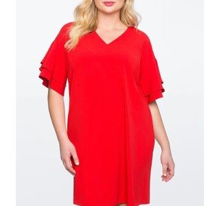 Eloquii red dress NWT